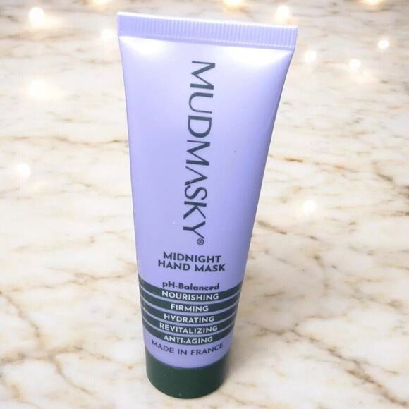 Mudmasky Midnight Hand Mask Hydrating Revitalizing Anti-Aging Skincare Made In F - Picture 1 of 1